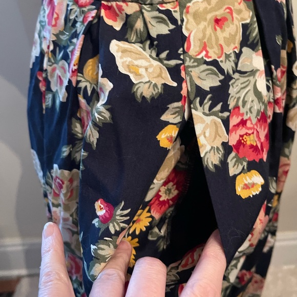 Vintage Susan Bristol Floral Rayon Skirt Size 10 - Picture 7 of 13